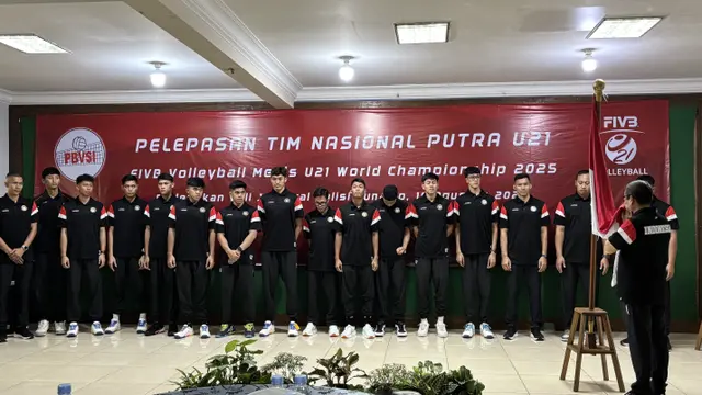 Pelepasan Timnas Voli Putra U-21