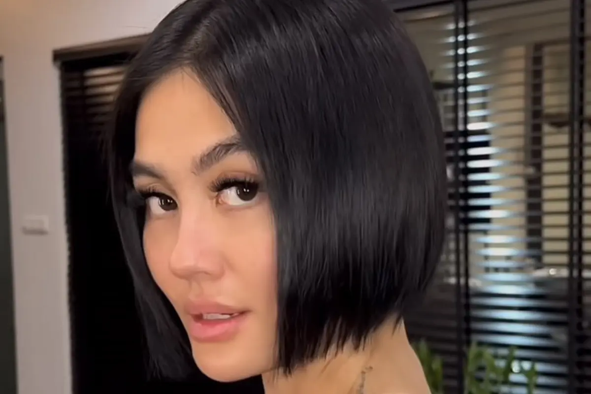 Gaya Rambut Agnez Mo Terbaru dengan Model Bob