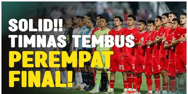 VIDEO: Tekuk Yordania, Timnas Indonesia U-23 Melangkah ke Perempat Final Piala Asia U-23
