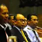 Menteri Keuangan Chatib Basri mengaku akan segera mempersiapkan aturan pelaksanaan terhadap RUU Perasuransian, Jakarta, Senin (15/9/2014) (Liputan6.com/Andrian M Tunay)