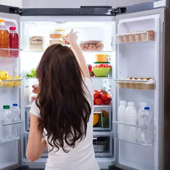 Ilustrasi mengatur suhu kulkas yang ideal. (c) AndreyPopov/Depositphotos.com