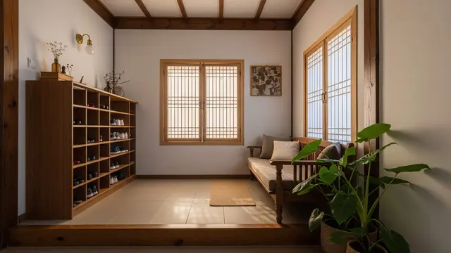 desain rumah desa gaya Korean House aesthetic yang nyaman untuk lansia