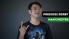 Presenter Raffi Ahmad memberikan prediksi Manchester City Vs Manchester United.