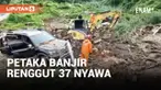 Sedikitnya 37 warga Korea Selatan meninggal dunia akibat banjir dan longsor yang menerjang wilayah tersebut. Banjir dan longsor dipicu lebatnya hujan yang mengguyur selama beberapa hari.