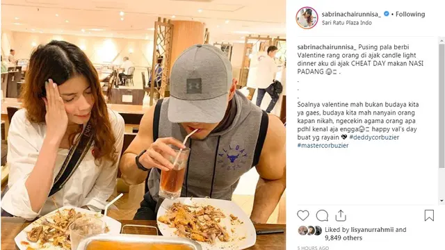 Deddy Corbuzier (Foto: Instagram/@sabrinachairunnisa_)