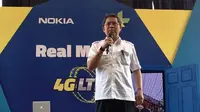 Menkominfo Rudiantara meresmikan peluncuran layanan 4G LTE milik XL (Liputan6.com/Denny Mahardy)