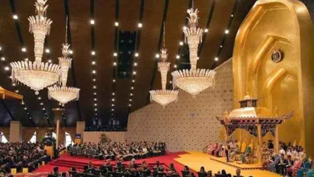 6 Potret Istana Nurul Iman Milik Kerajaan Brunei, Terbesar di Dunia dan Ada 1.788 Kamar