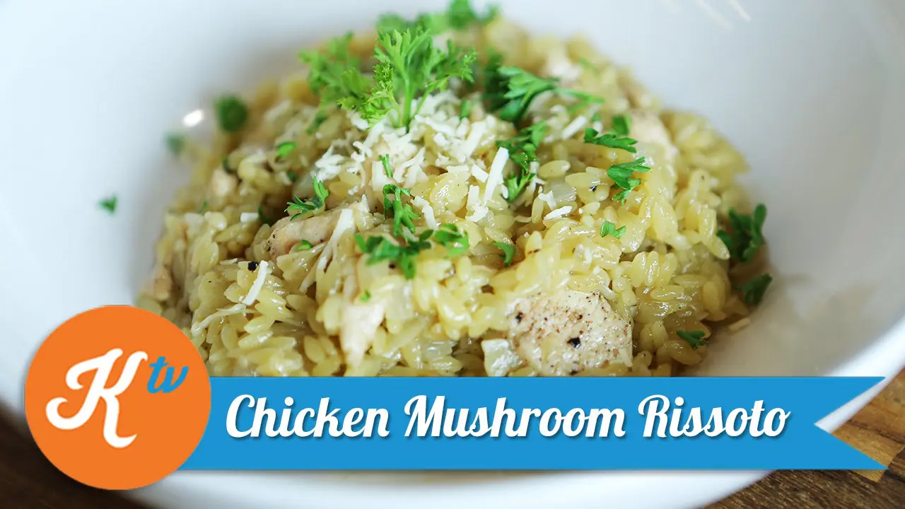 Tutorial Kuliner: Chicken Mushroom Risotto