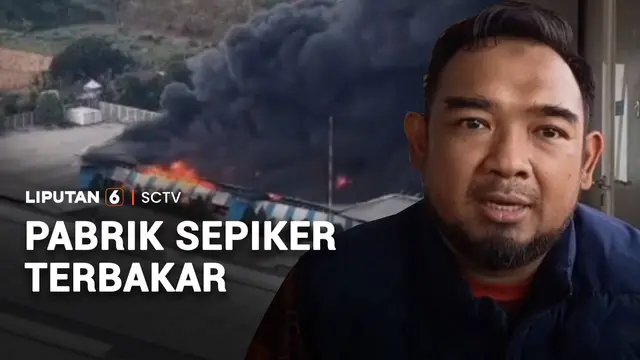 Kebakaran Pabrik Sepiker, Dua Bangunan Hangus