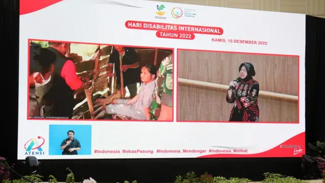 Mensos Risma memimpin langsung pelepasan tindak pemasungan terhadap 51 ODGJ di Bali