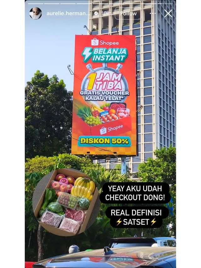 Belanja Sat Set Makin jadi Andalan, Iklan Terbaru Shopee Belanja Instant 1 Jam Tiba Ramai Dibahas Warganet
