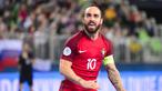 Richardinho merupakan pemain futsal yang berasal dari Portugal. Pria kelahiran Valbom, 3 September 1985 itu berposisi sebagai seorang flank. (AFP/Jure Makovec)