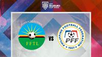 Piala AFF - Timor Leste Vs Filipina (Bola.com/Adreanus Titus)