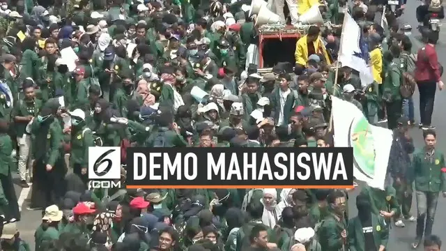 VIDEO: Gelombang Mahasiswa Terus Berdatangan ke Gedung DPR