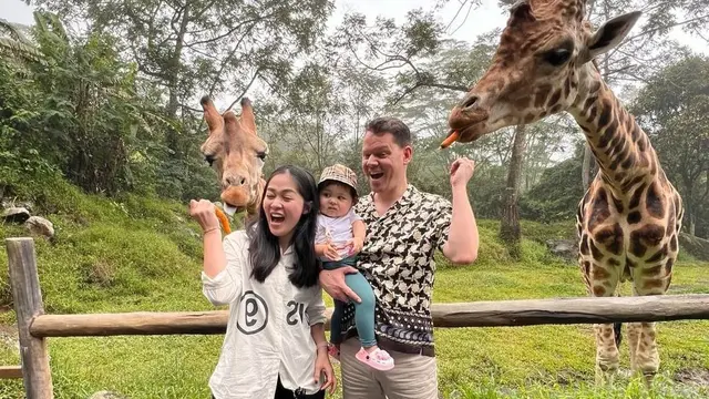 Gracia Indri ajak anak ke Taman Safari (Instagram/graciaz14)