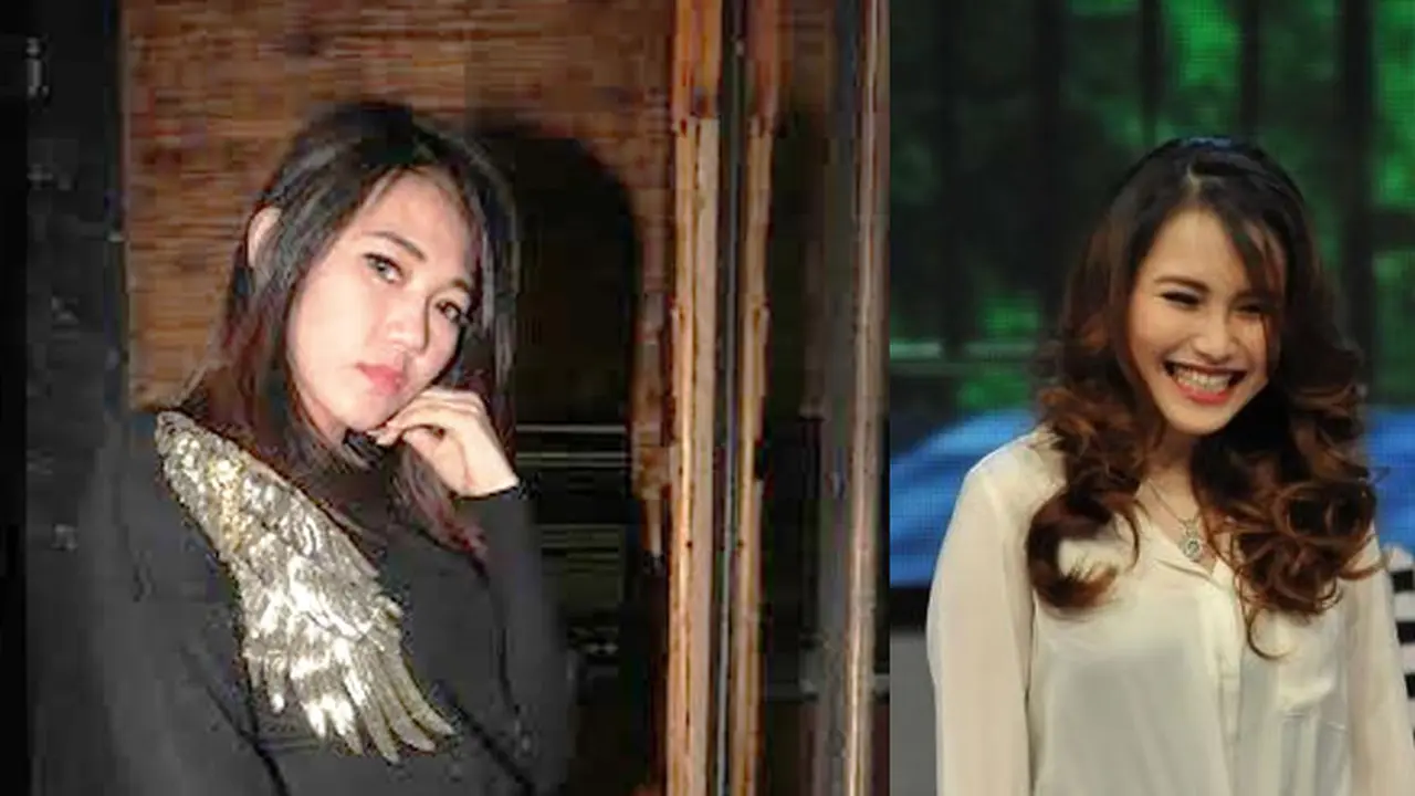 Wajah Via Vallent mirip Ayu Ting Ting