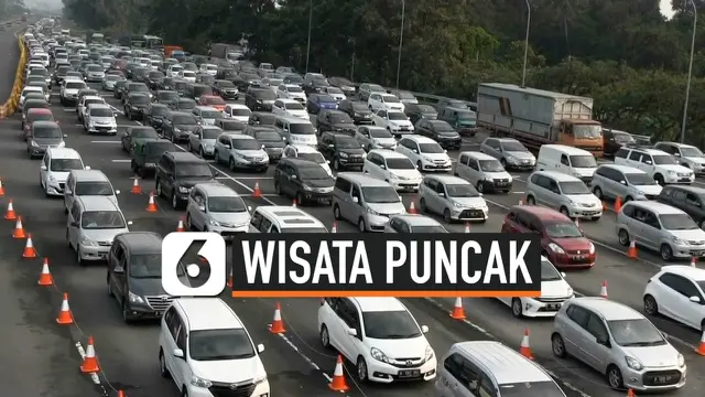 VIDEO: Petugas Pemkab Bogor Melakukan Penyekatan Lalin Menuju Puncak