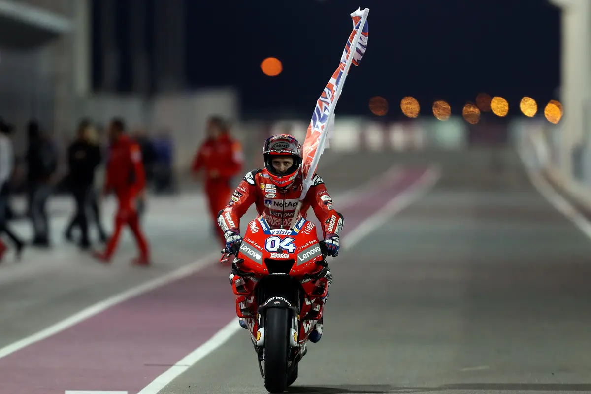 Andrea Dovizioso Berhasil Juarai Seri Pembuka MotoGP Qatar