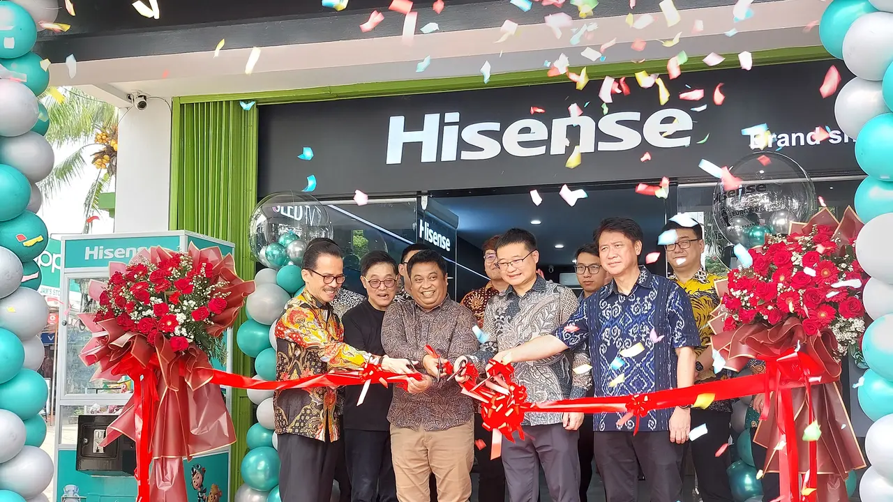 Hisense Buka Brand Store di Cikupa, Tingkatkan Pengalaman Konsumen dalam Berbelanja