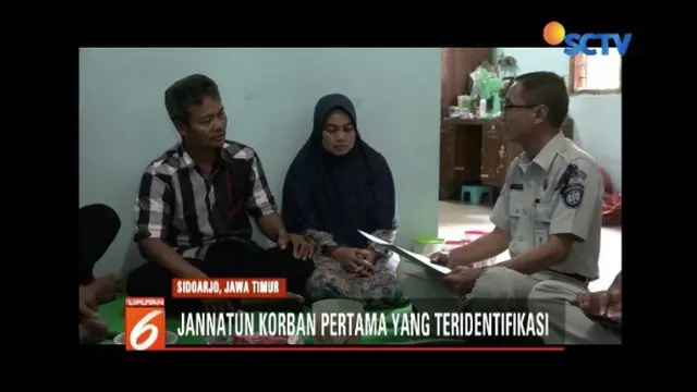 Jasa Raharja serahkan santunan sebesar Rp 50 juta ke ahli waris korban Lion Air JT 610, Jannatun Cintya Dewi.