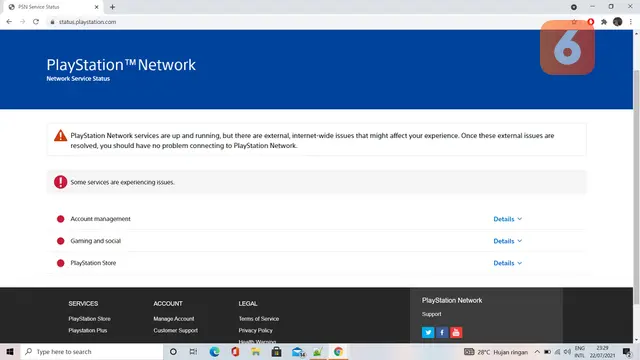 PSN down