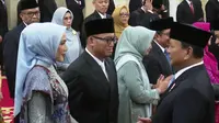 Dahnil Anzar Simanjuntak usai dilantik sebagai Wakil Kepala Badan Penyelenggara Haji di Istana Negara, Jakarta Pusat, Selasa (22/10/2024). (Dok. Istimewa)