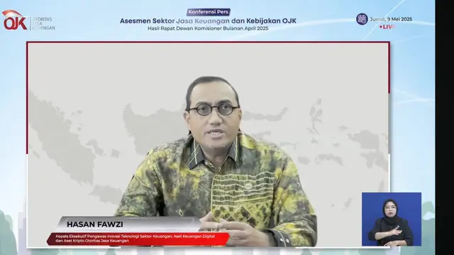 Kepala Eksekutif Pengawas Inovasi Teknologi Sektor Keuangan, Aset Keuangan Digital, dan Aset Kripto (IAKD) OJK, Hasan Fawzi. (Foto: Liputan6.com/Gagas Y)