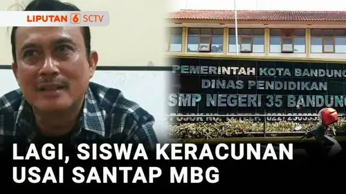 VIDEO: Ratusan Siswa dan Dua Guru di Bandung Alami Keracunan Usai Santap MBG