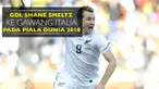 Berita video gol marquee player Pusamania Borneo FC, Shane Smeltz, ke gawang Italia pada Piala Dunia 2010. Seperti apa gol Smeltz itu?