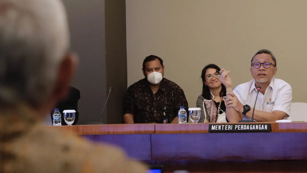 Menteri Perdagangan (Mendag RI) Zulkifli Hasan atau biasa disapa Zulhas bertemu dengan perwakilan Gabungan Perusahaan Pembibitan Unggas (GPPU), pada Kamis (24/11/2022).