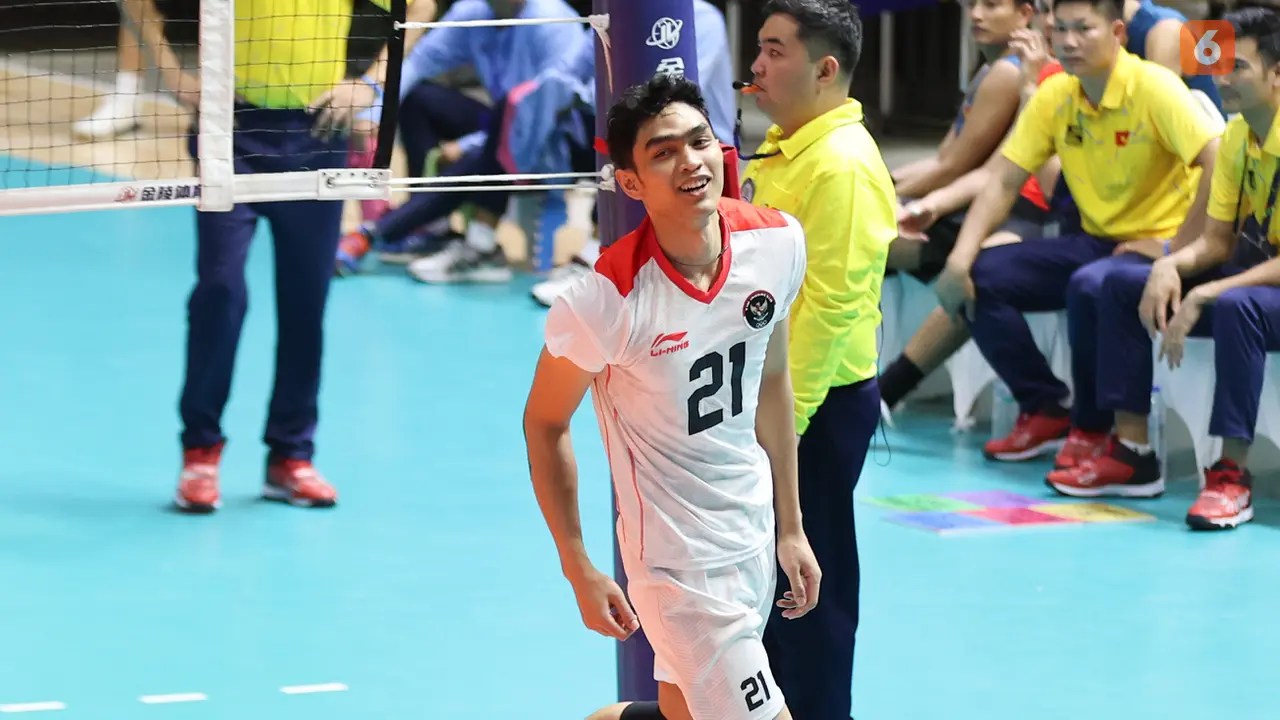 Timnas Indonesia vs Timnas Vietnam Semifinal Voli Putra SEA Games 2023
