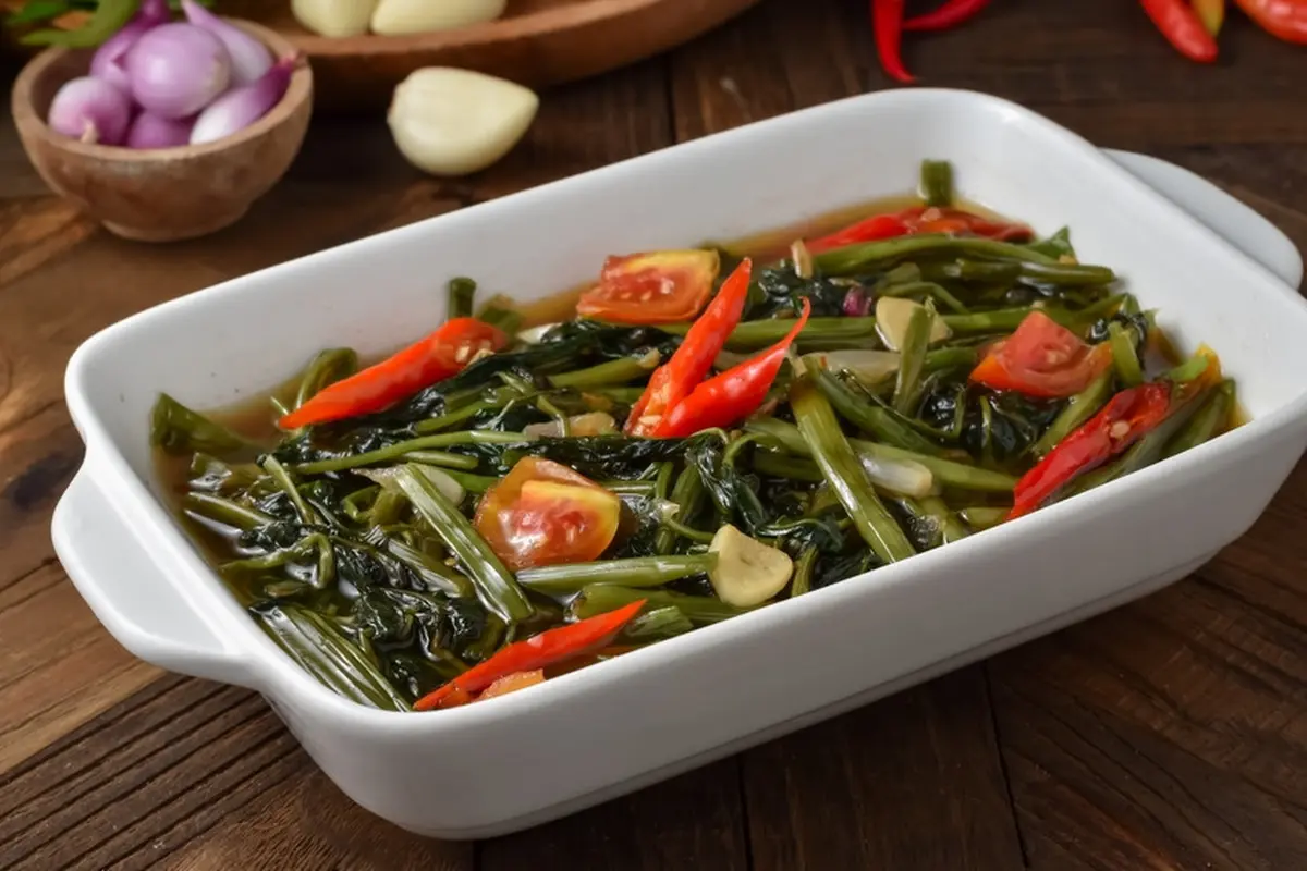 tumis cah kangkung