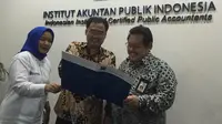 Peresmian IAPI Learning Center (ILC) di Pondok Indah, Jakarta, Kamis (24/1/2019).