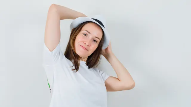 Ilustrasi Pakaian Bersih dari Noda Deodoran