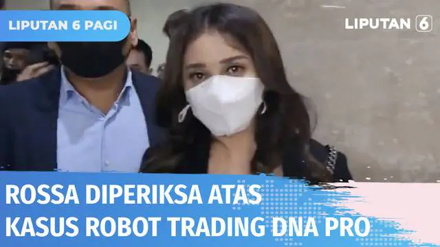 Didampingi Kuasa Hukumnya, penyanyi Rossa mendatangi Bareskrim Polri. Rossa diperiksa sebagai saksi atas kasus DNA Pro. Rossa mengaku menghadiri acara DNA Pro di Bali untuk menghibur. Ia juga siap mengembalikan honor sebagai penyanyi jika diminta.