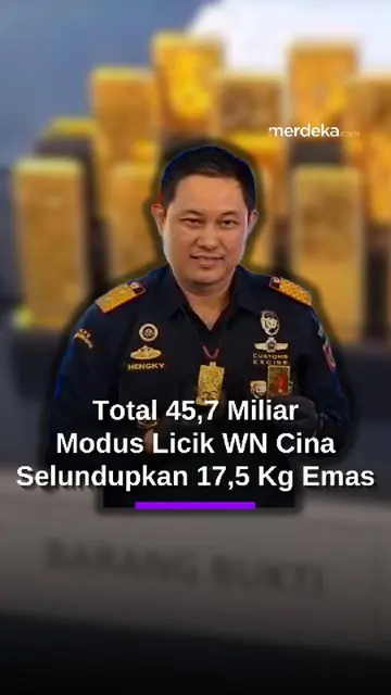 Akal Licik WN Cina Selundupkan 17,5 Kg Emas Senilai Rp45,7 Miliar, Sembunyikan di Koper & Mi Instan