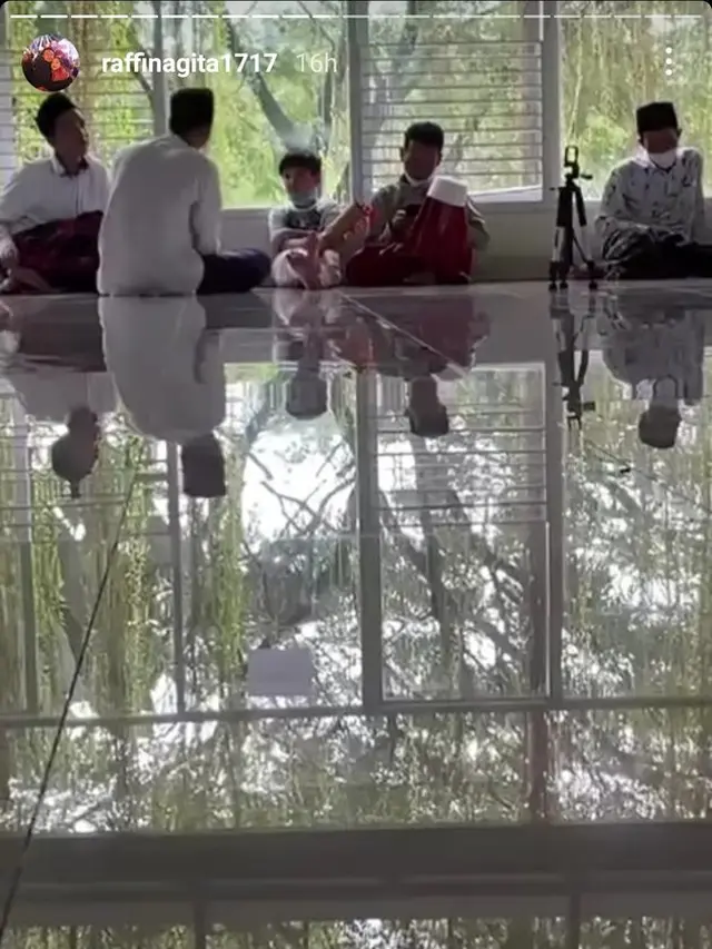 Potret Rafatar masuk pesantren kilat