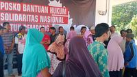 Posko Bantuan Hukum Solidaritas Nasional untuk Rempang dipadati warga. Foto: liputan6.com/ajang nurdin&nbsp;
