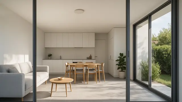 Inspirasi Desain Rumah Minimalis 1 Lantai Tanpa Sekat Cocok untuk Lahan Sempit/Ilustrasi gambar oleh AI