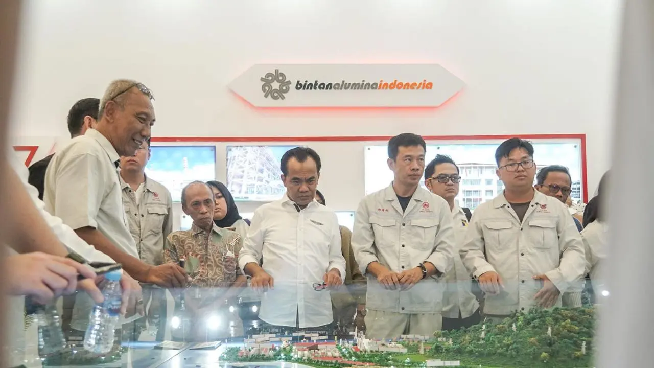 Sekretaris Kementerian Koordinator Bidang Perekonomian Susiwijono Moegiarso selaku Plt Sekretaris Jenderal Dewan Nasional KEK dalam Rapat Kerja Evaluasi Perkembangan KEK Triwulan III di Bintan, Kepulauan Riau, Jumat (5/10/2023). (Dok Kemenko Perekonomian)