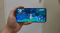 Uji Bermain Genshin Impact di Galaxy A35 5G (Liputan6.com/Robinsyah Aliwafa Zain)