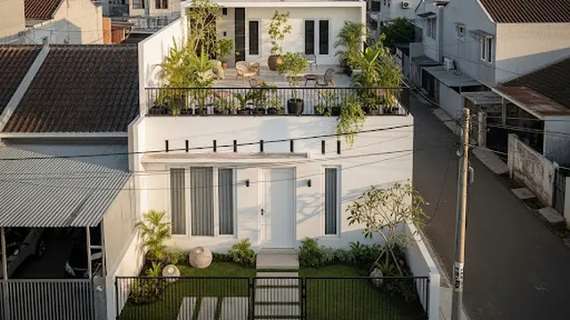 Atap Datar yang Modern