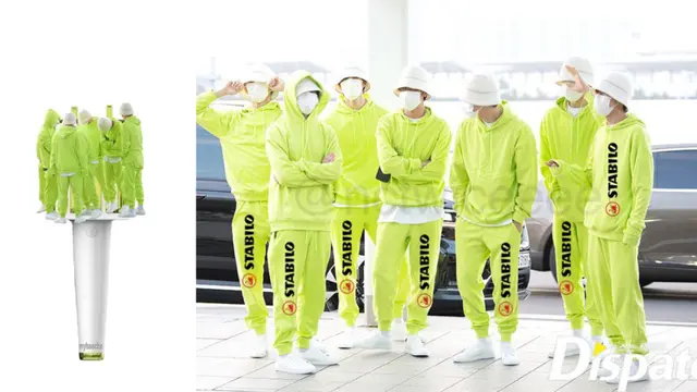 NCT Dream Outfit Hijau Neon