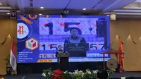Bawaslu mengadakan Rakorna) Data dan Informasi menuju Pemilihan Umum (Pemilu) 2024, di Hotel Grand Mercure Yogyakarta, Rabu (9/11/2022). (Liputan6.com/Winda Nelfira)