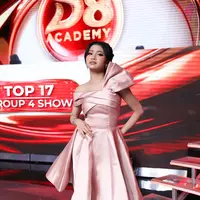 Outfit Tasya Allesia di Dangdut Academy 8. (KapanLagicom/Salwa Suci Aisyah)
