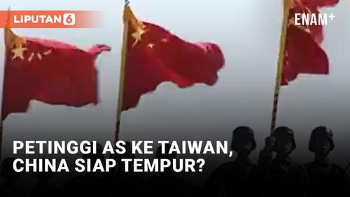 VIDEO: China Pamerkan Kekuatan Militer Jelang Kunjungan Ketua DPR AS ke Taiwan