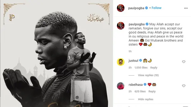 Paul Pogba - Idul Fitri 1442 H