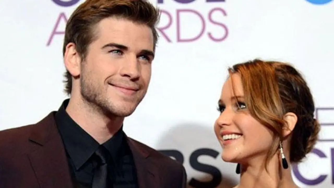 Jennifer Lawrence dan Liam Hemsworth