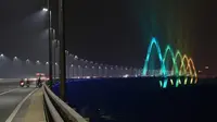 Indahnya Kilau Baru Jembatan Nhat Tan Mengukir Langit Hanoi