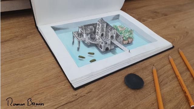 contoh gambar 3 dimensi (ramon-bruim.com)